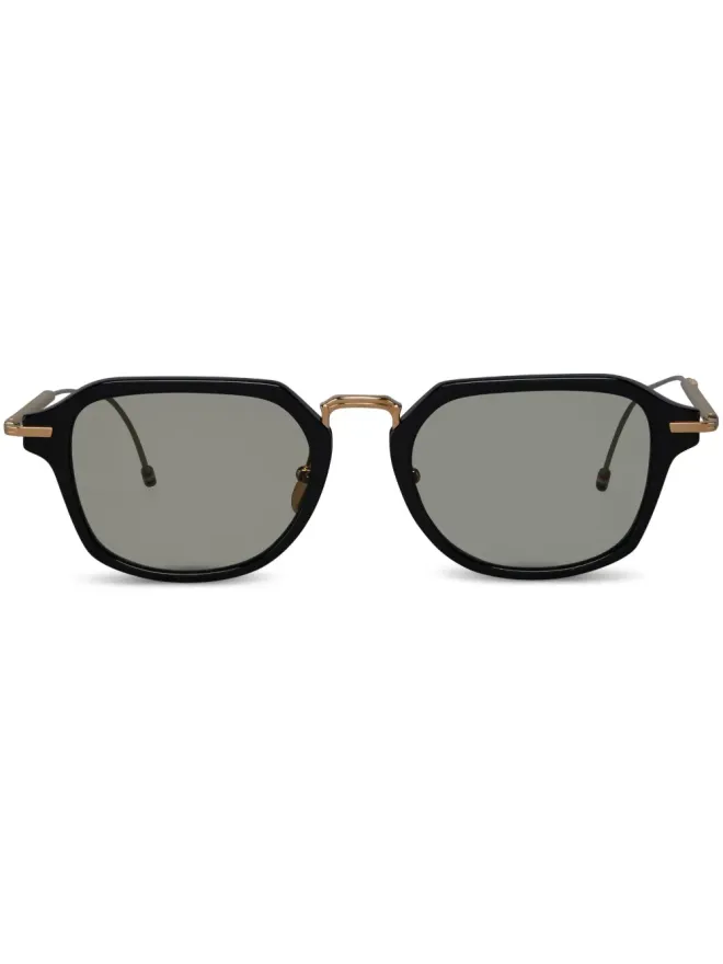 Thom Browne Eyewear Thom Browne Eyewear ジオメトリックフレーム サングラスの商品画像