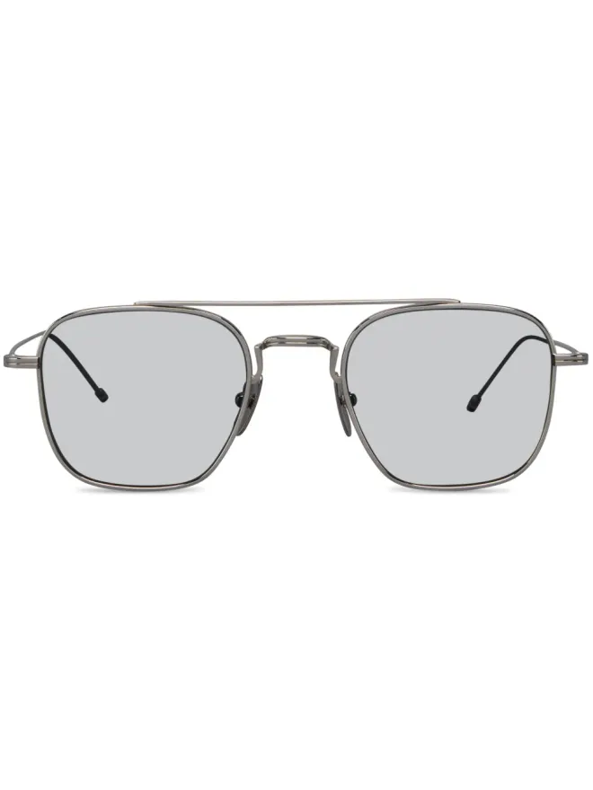 Thom Browne Eyewear Thom Browne Eyewear パイロットフレーム サングラスの商品画像