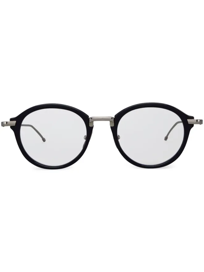 Thom Browne Eyewear Thom Browne Eyewear パントスフレーム眼鏡 - ブルーの商品画像