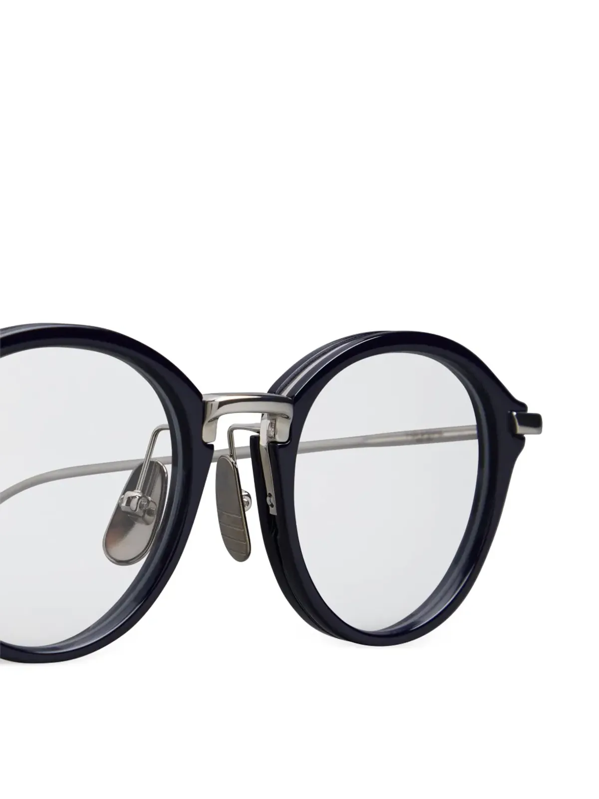 Thom Browne Eyewear パントスフレーム眼鏡 - ブルー - 画像3
