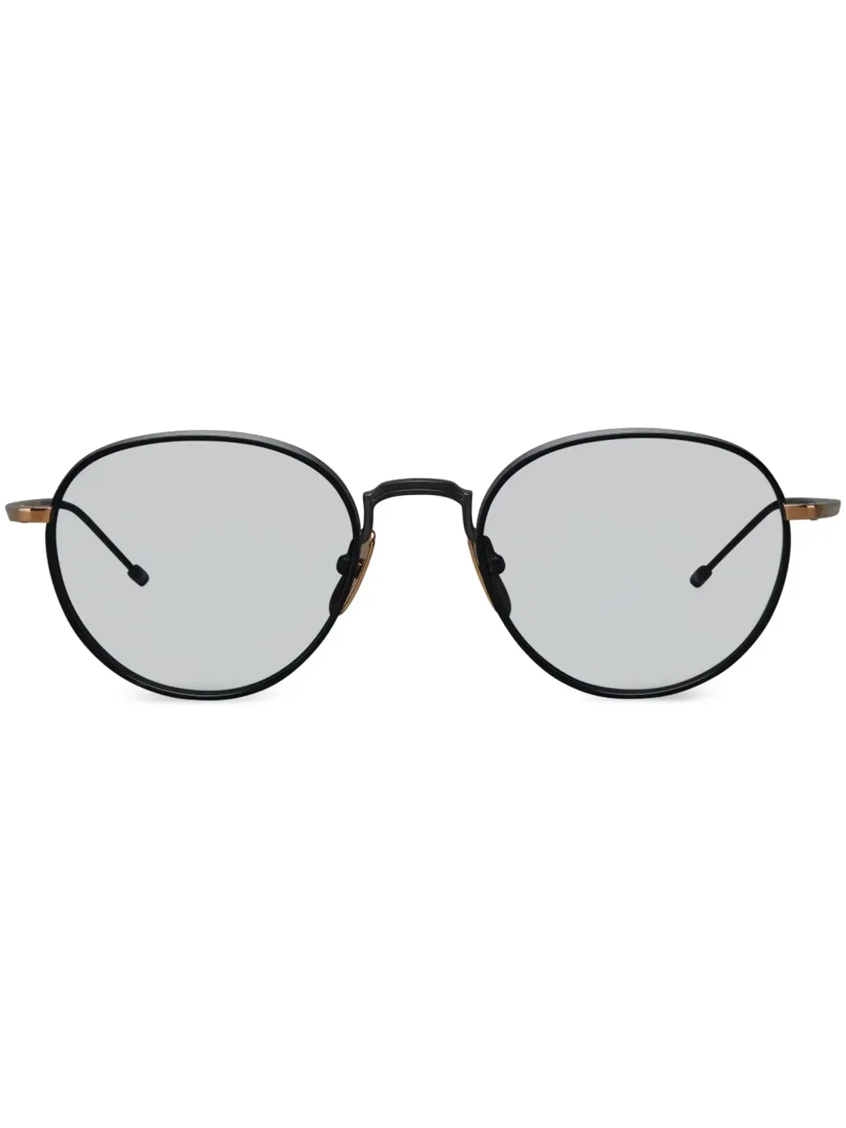 Thom Browne Eyewear 丸型フレーム サングラス - ブラック - 画像1