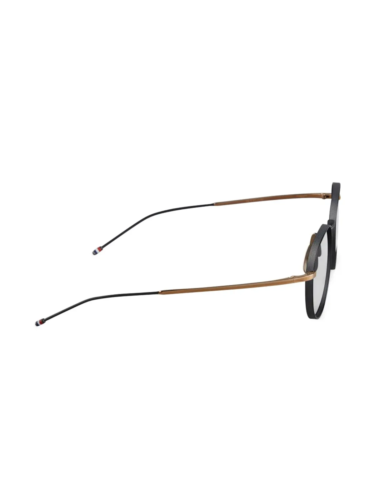 Thom Browne Eyewear 丸型フレーム サングラス - ブラック - 画像2