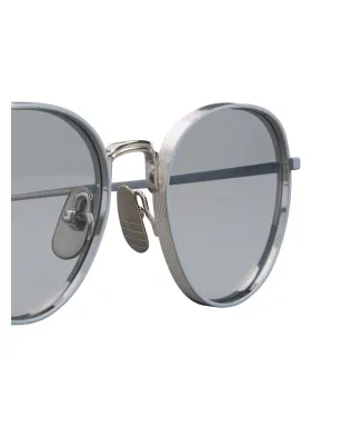 Thom Browne Eyewear ラウンドフレーム サングラス - サムネイル3