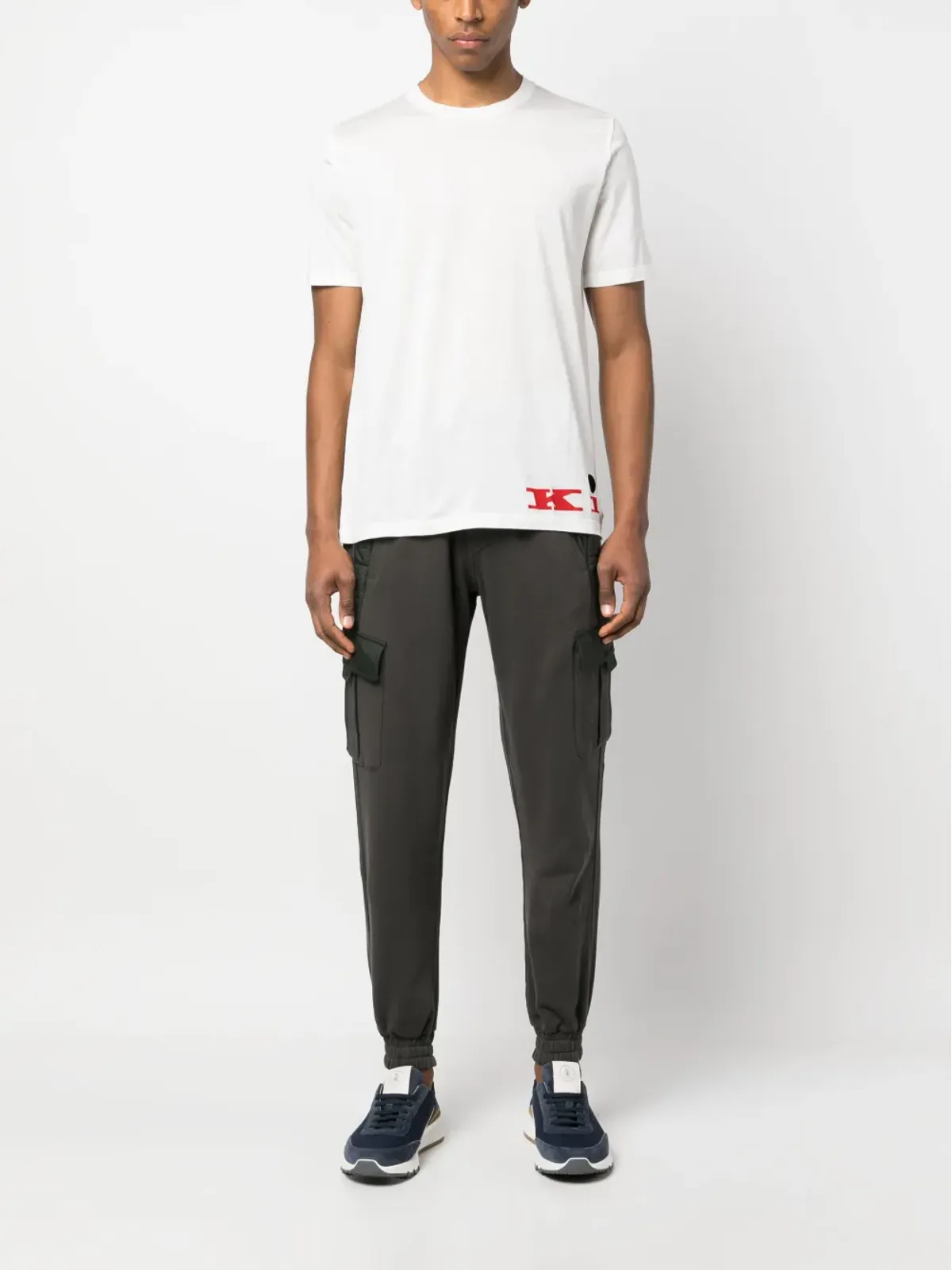 Kiton カーゴポケット付きトラックパンツ - 画像2