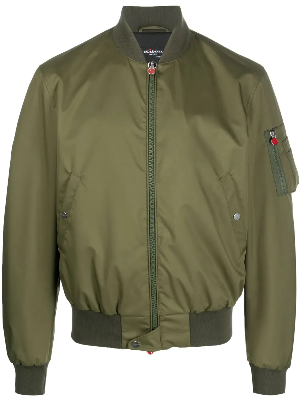 Kiton ジップアップボンバージャケット - 画像1