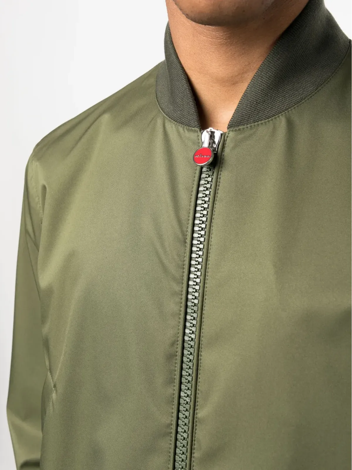 Kiton ジップアップボンバージャケット - 画像5