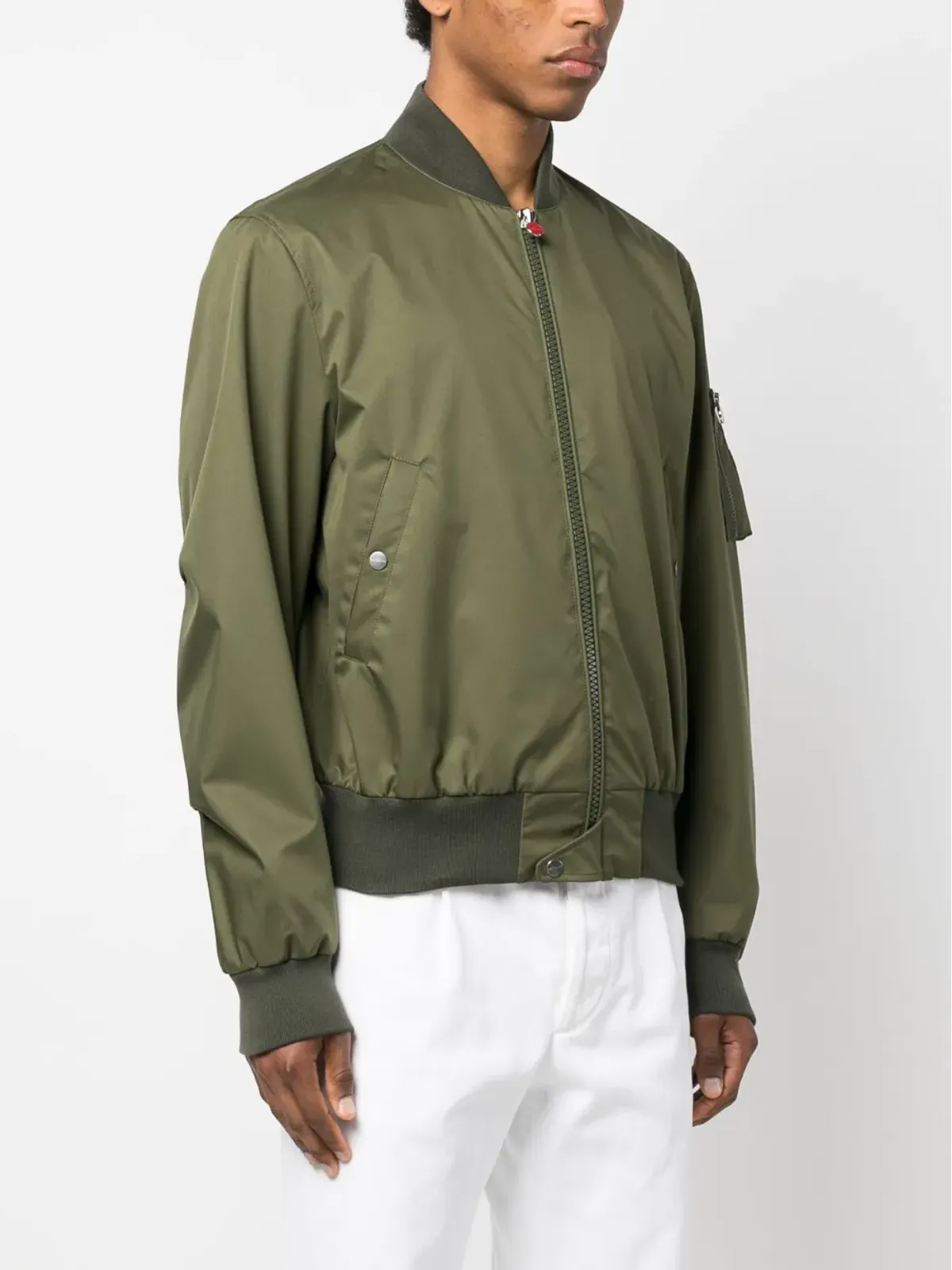 Kiton ジップアップボンバージャケット - 画像3
