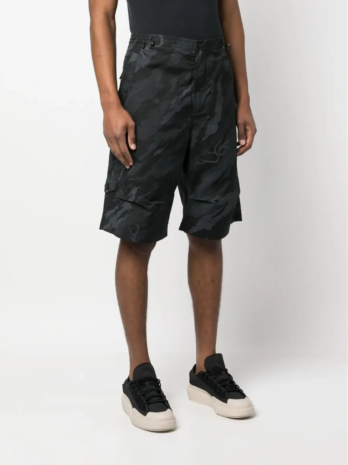 Maharishi カモフラージュプリントショーツ - 画像3
