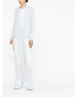 LEMAIRE ドローストリング式パラシュートパンツ - ブルー - サムネイル2