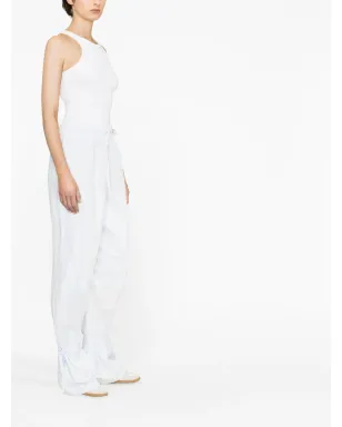 LEMAIRE ドローストリング式パラシュートパンツ - ブルー - サムネイル3