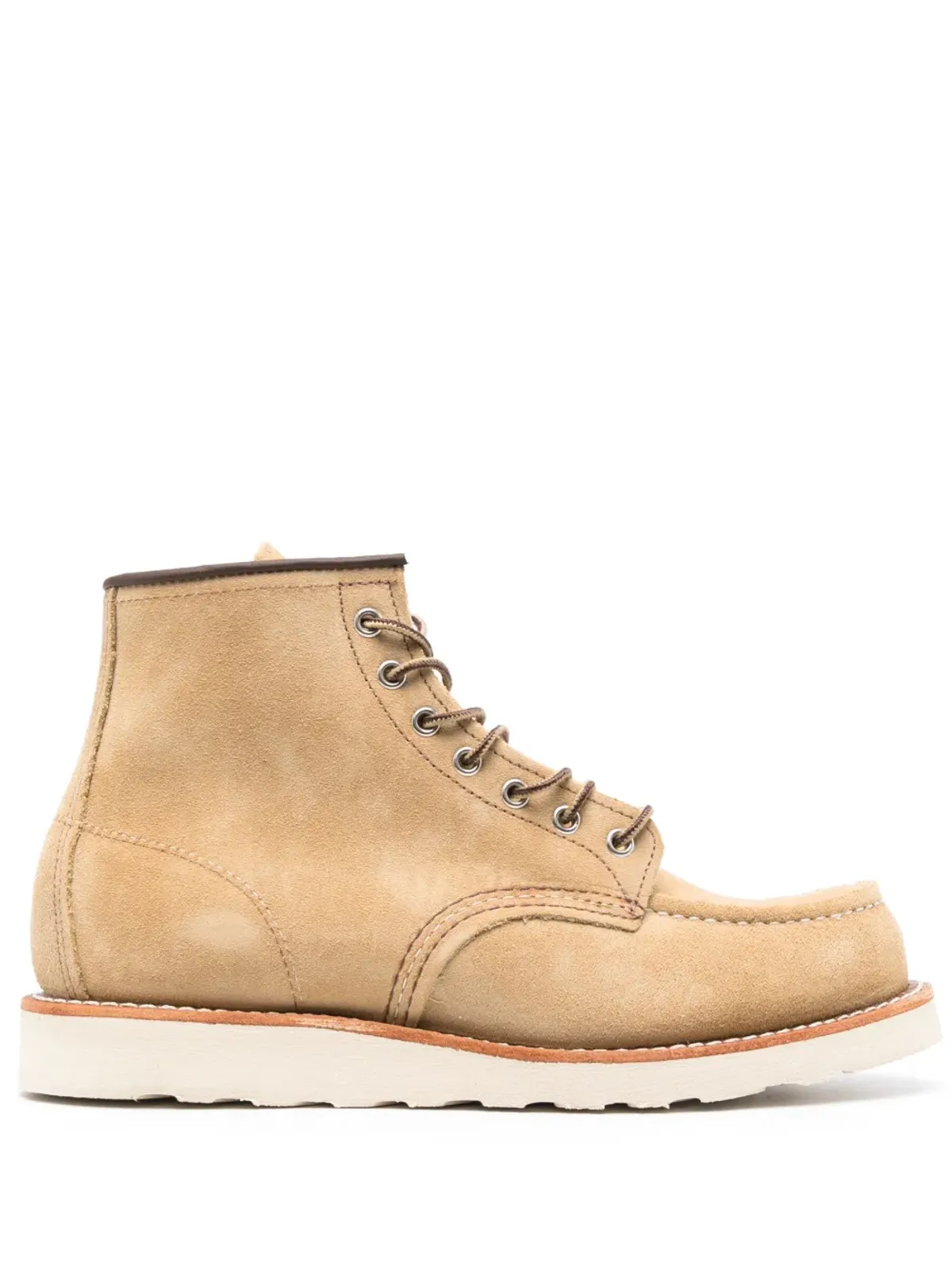 Red Wing Shoes ラウンドトゥ・スウェード・アンクルブーツ - 画像1