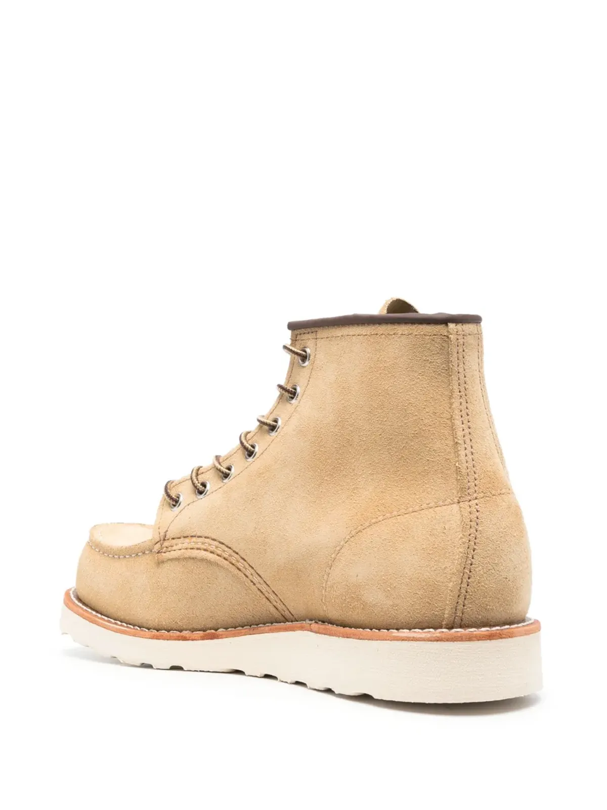 Red Wing Shoes ラウンドトゥ・スウェード・アンクルブーツ - 画像3