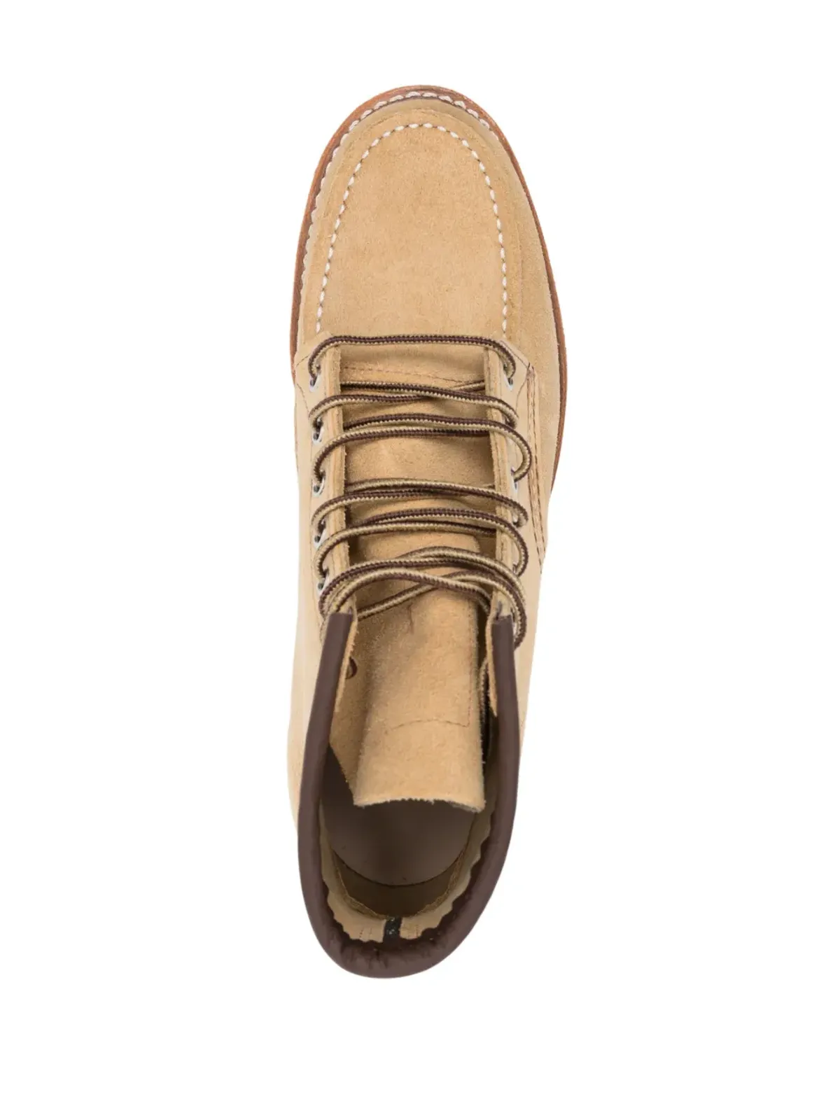 Red Wing Shoes ラウンドトゥ・スウェード・アンクルブーツ - 画像4