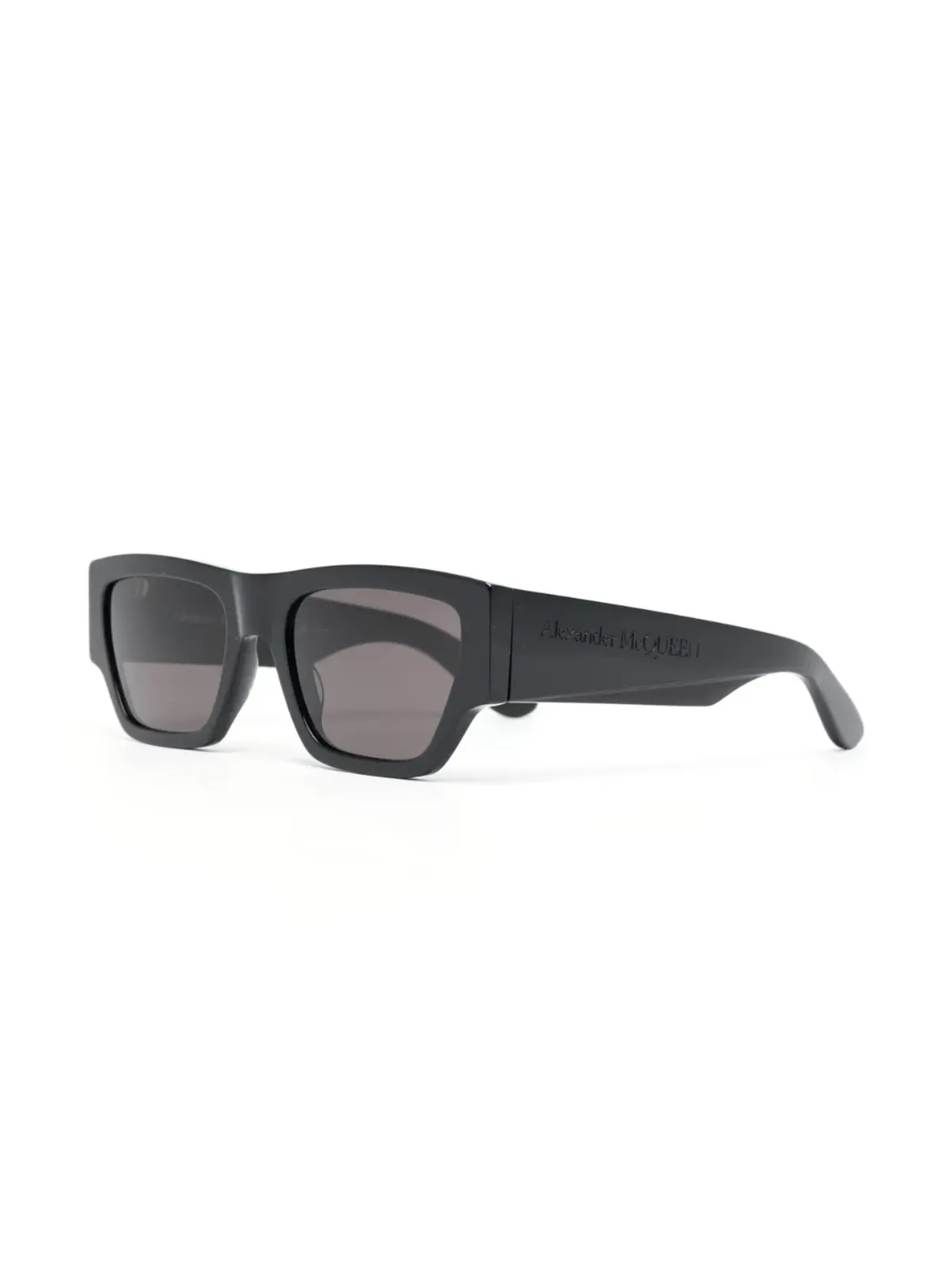 Alexander McQueen Eyewear 刻印ロゴ入りアームサングラス - 画像2