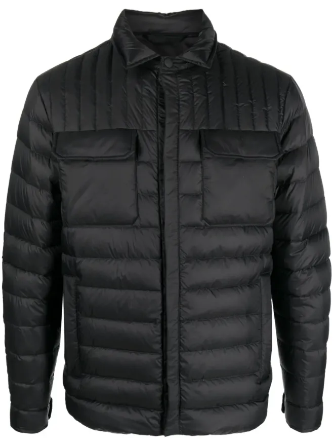Kiton Kiton パッド入りキルティングシャツジャケットの商品画像