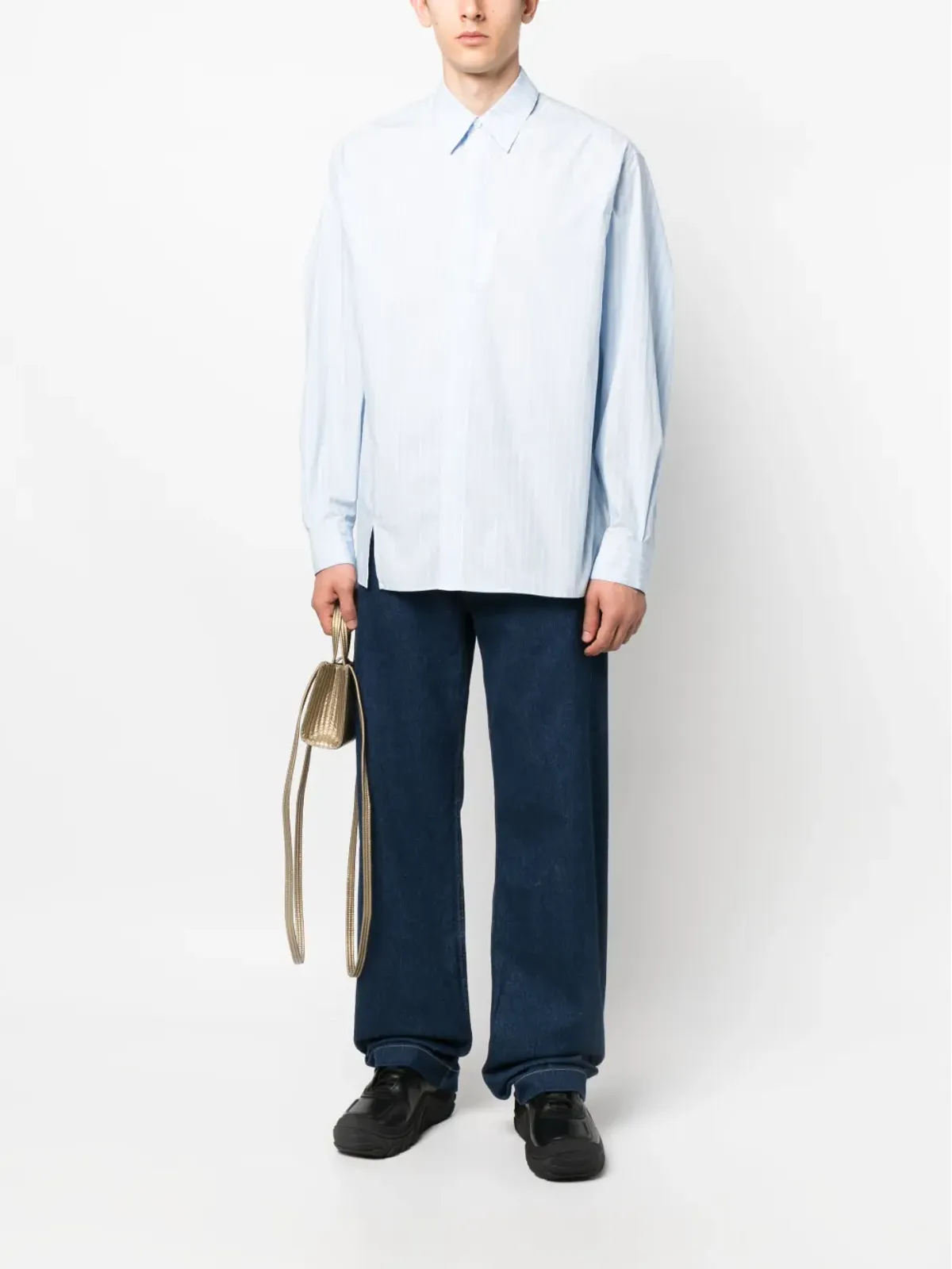 Ader Error ロングスリーブポプリンシャツ - 画像2