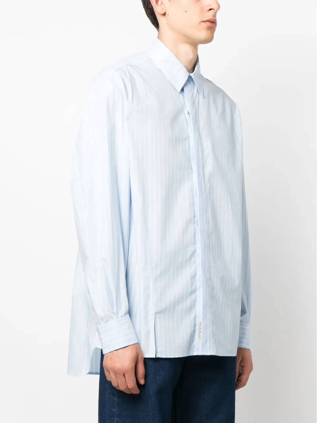 Ader Error ロングスリーブポプリンシャツ - 画像4