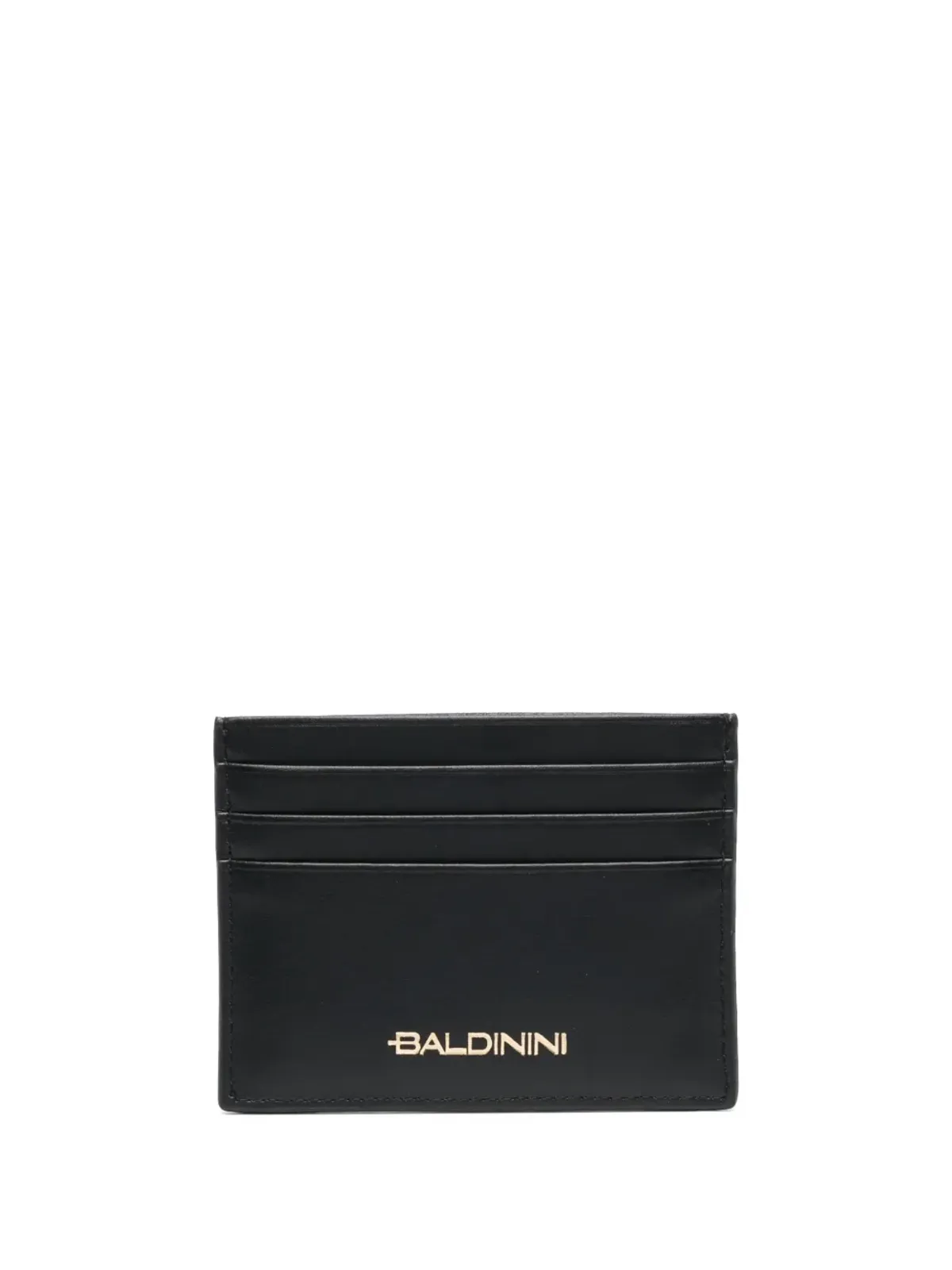 Baldinini モノグラム柄レザー カードホルダー - ブラック - 画像2