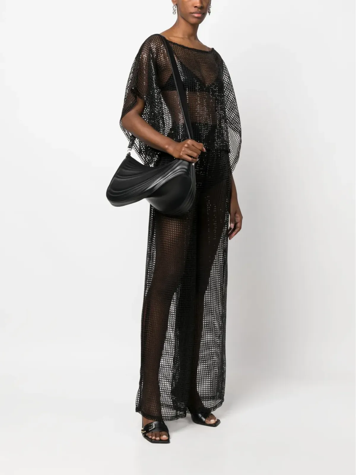 Mugler スパイラルカーブ01 ショルダーバッグ - 画像2