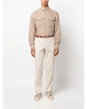 Brunello Cucinelli ツーポケット長袖シャツ - サムネイル2