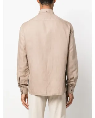 Brunello Cucinelli ツーポケット長袖シャツ - サムネイル4