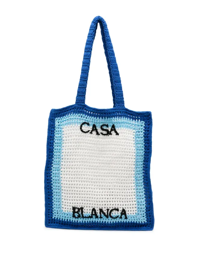 Casablanca Casablanca Atlantis クロシェニット トートバッグの商品画像