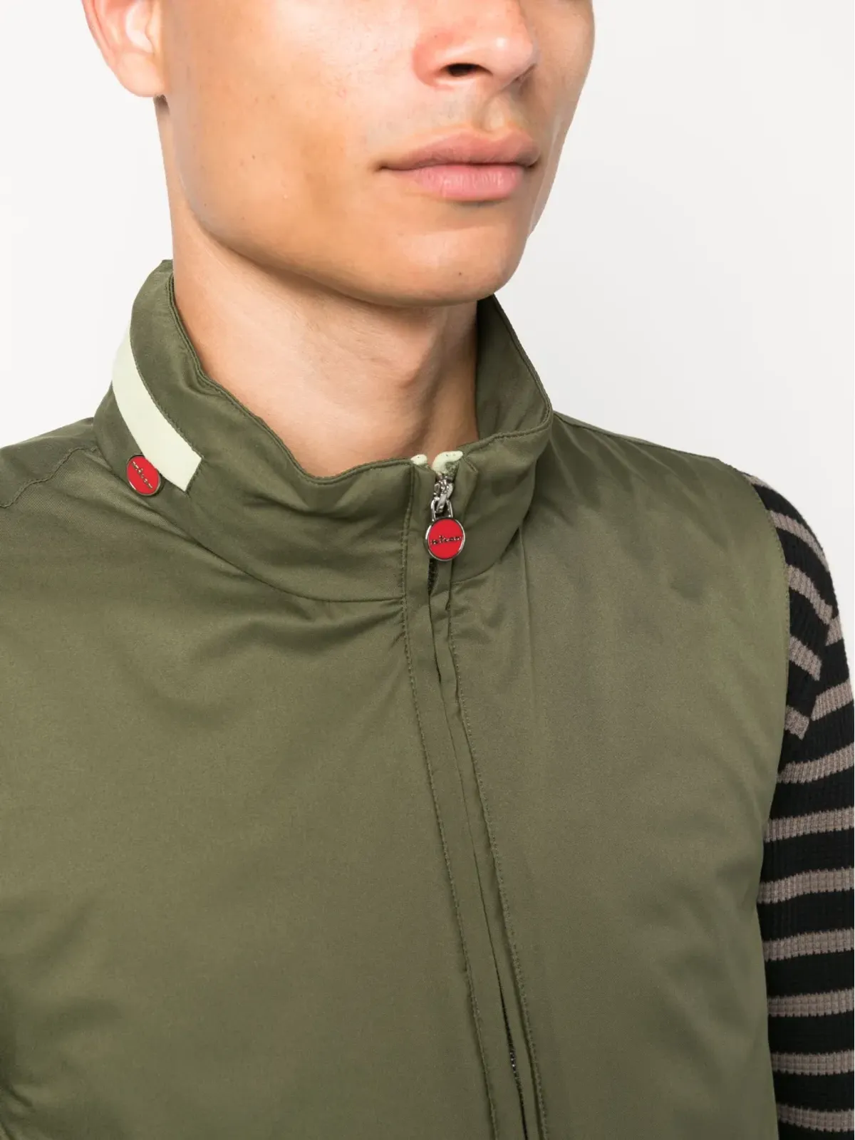 Kiton 軽量ジップアップジレ - 画像5
