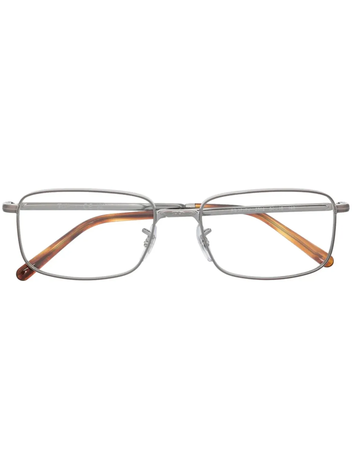 Ray-Ban レクタングルフレーム ストレートアーム メガネ - 画像1