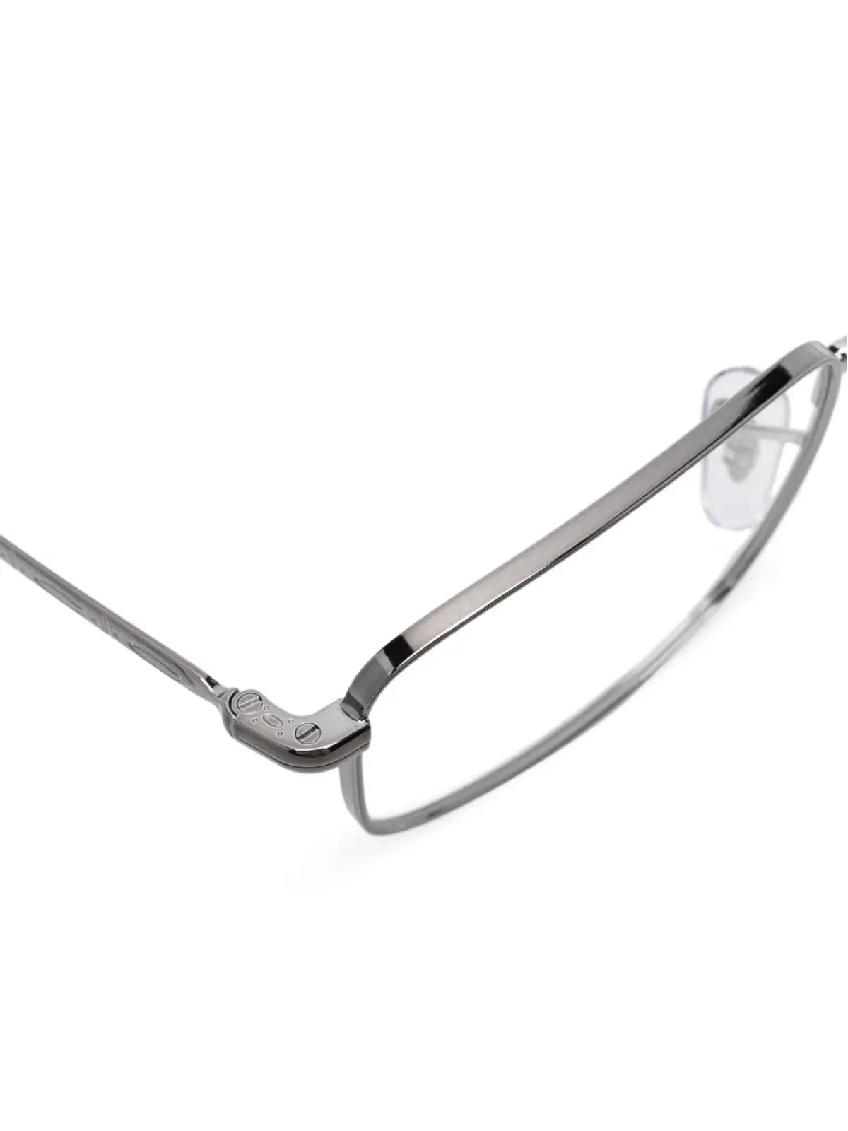 Ray-Ban レクタングルフレーム ストレートアーム メガネ - 画像3