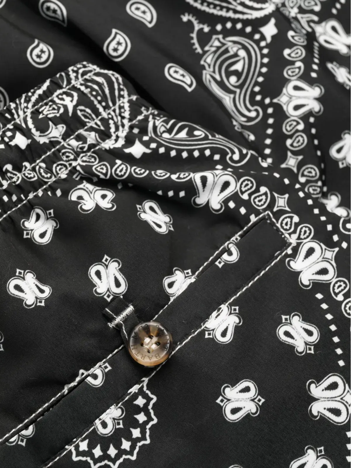 MC2 Saint Barth paisley print swimming shorts - Black - 画像3