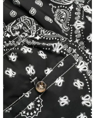 MC2 Saint Barth paisley print swimming shorts - Black - サムネイル3