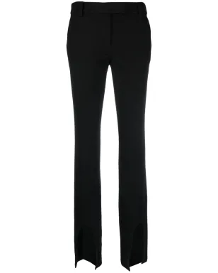 ALESSANDRO VIGILANTE front-slits flared trousers - サムネイル1