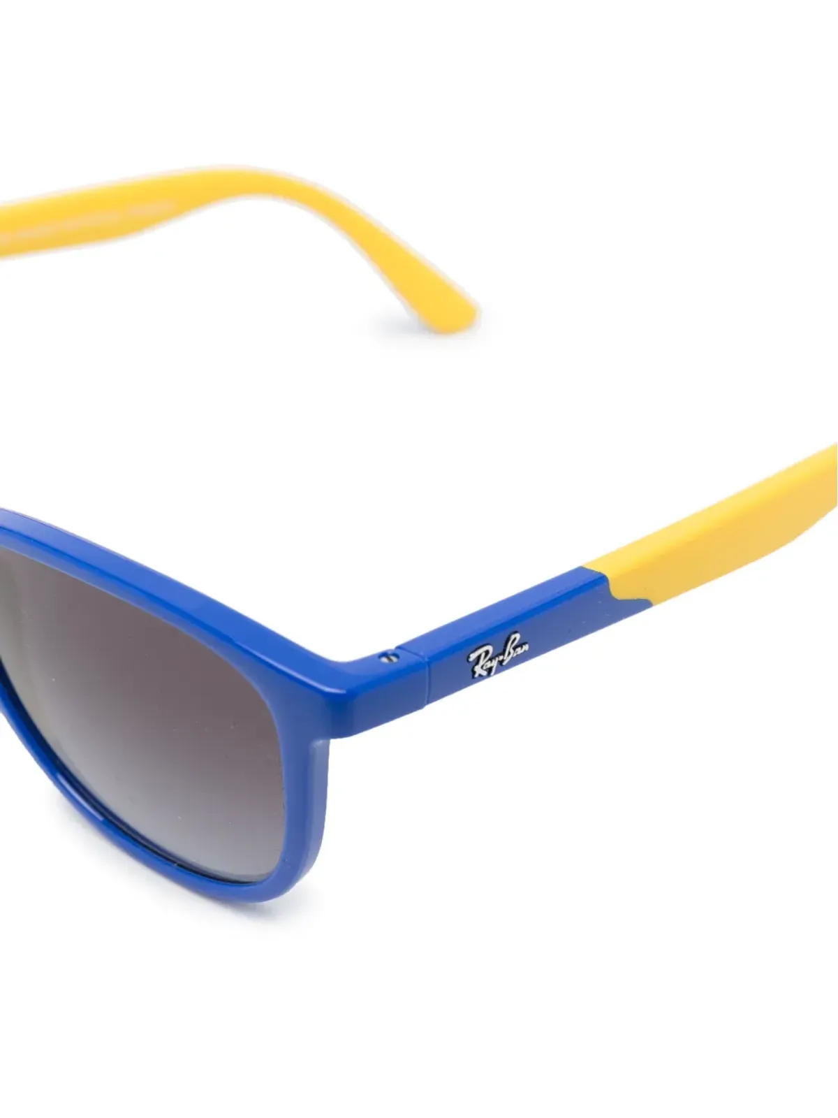 RAY-BAN JUNIOR ツートーン丸型サングラス - 画像2