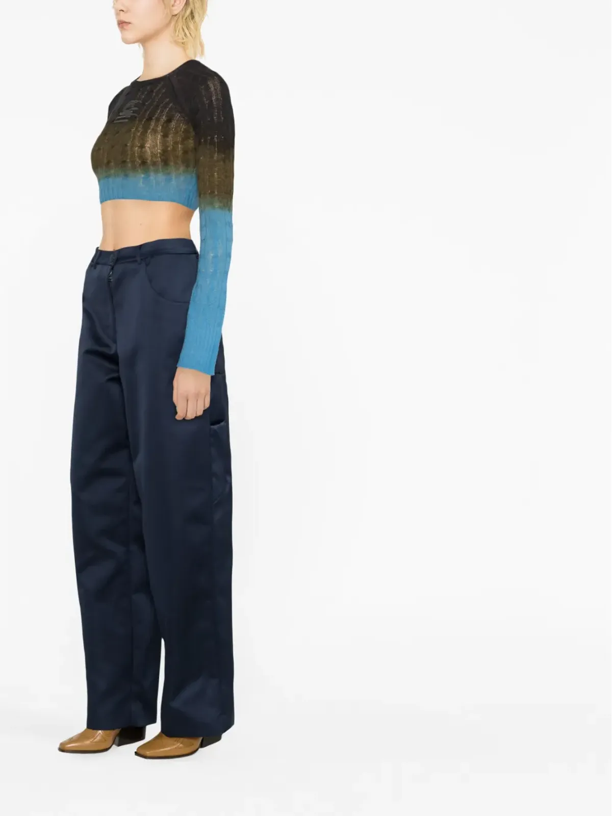 ETRO テーパードカーゴパンツ - 画像3
