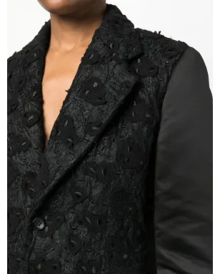 Comme Des Garçons 刺繍入りシングルブレストブレザー - サムネイル5