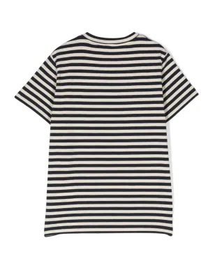 Fay Kids ストライプ柄コットンTシャツ - サムネイル2