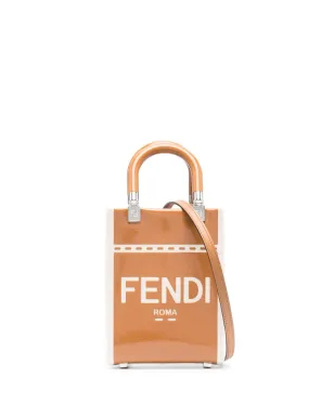FENDI ミニ Sunshine トートバッグ - ブラウン - サムネイル1