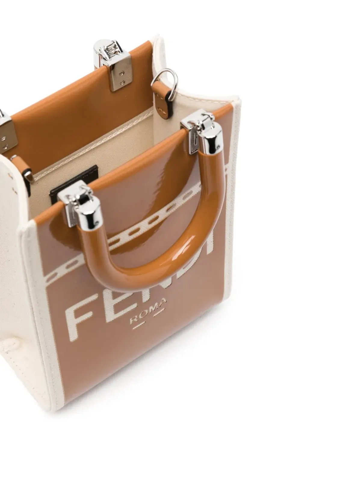 FENDI ミニ Sunshine トートバッグ - ブラウン - 画像5