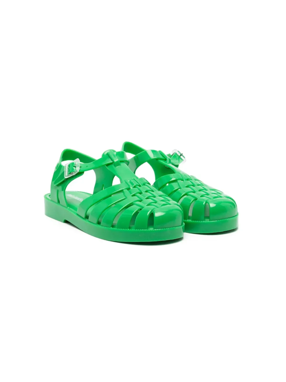 Mini Melissa ポゼッション つま先を覆うサンダル - グリーン - 画像1
