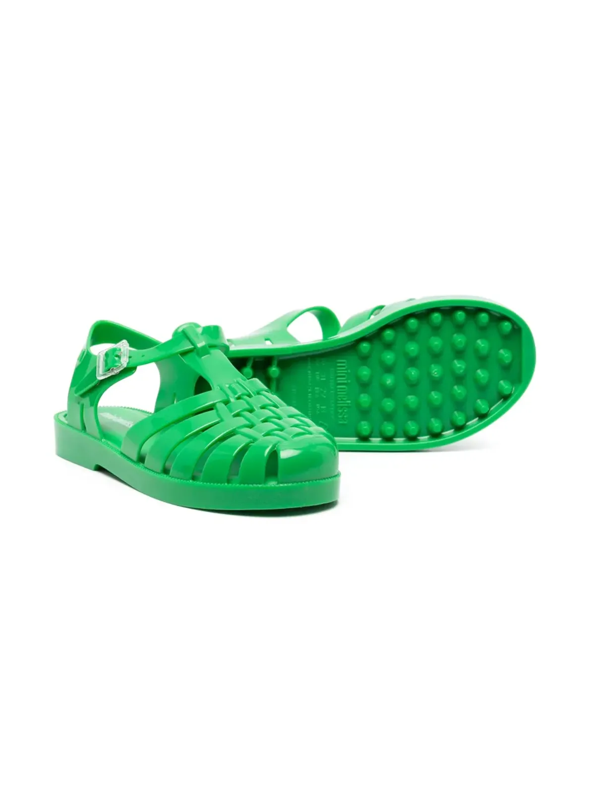 Mini Melissa ポゼッション つま先を覆うサンダル - グリーン - 画像2