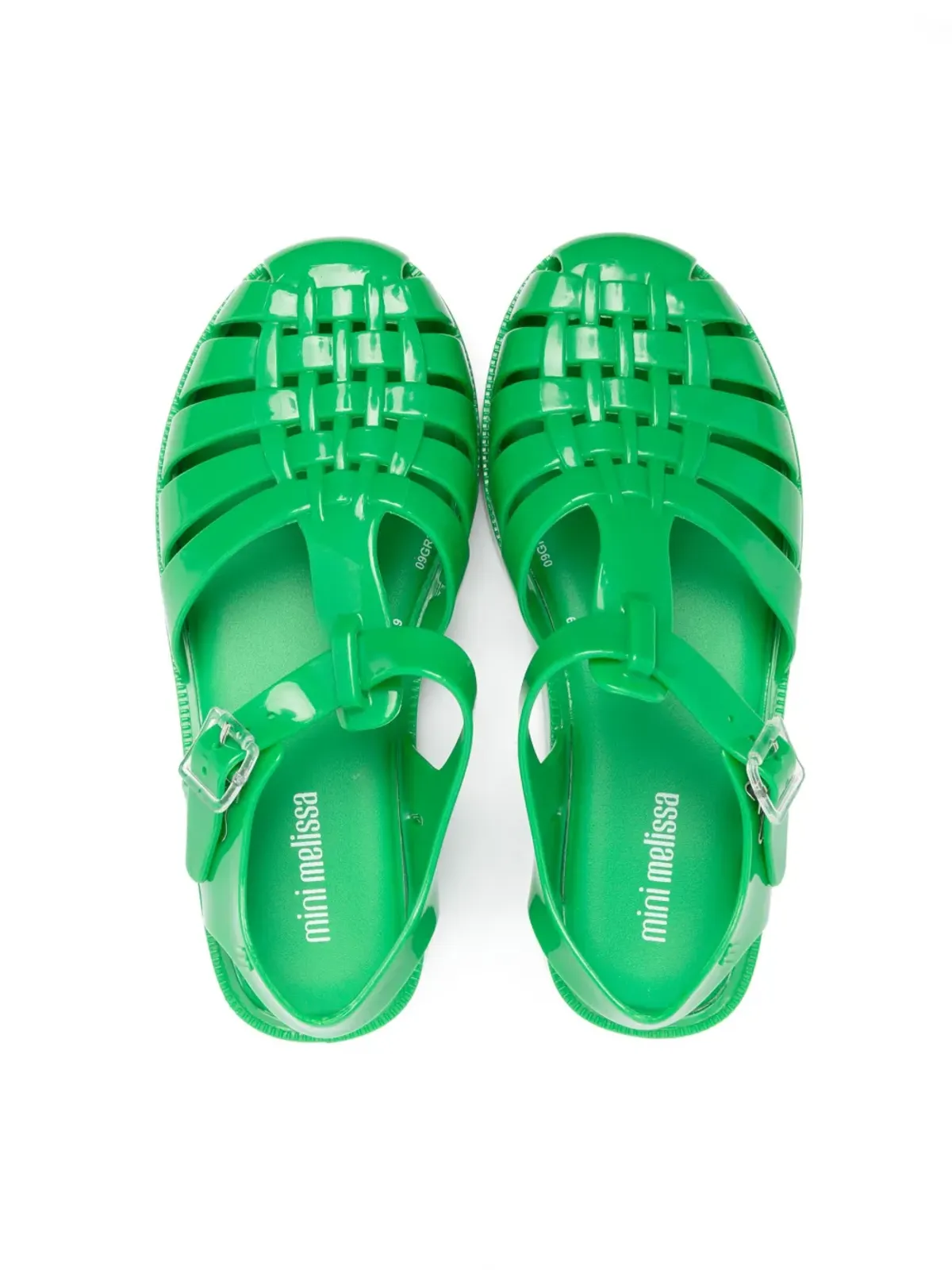Mini Melissa ポゼッション つま先を覆うサンダル - グリーン - 画像3