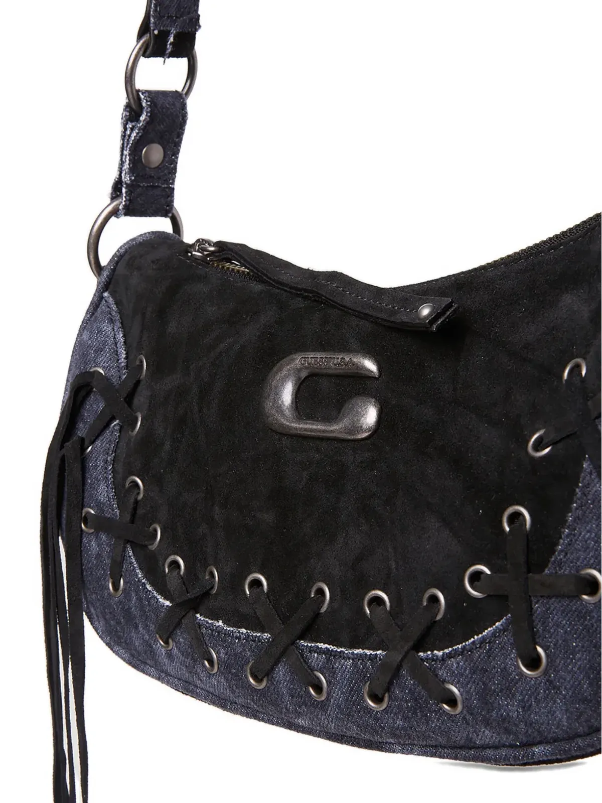 GUESS USA サドルショルダーバッグ - 画像4