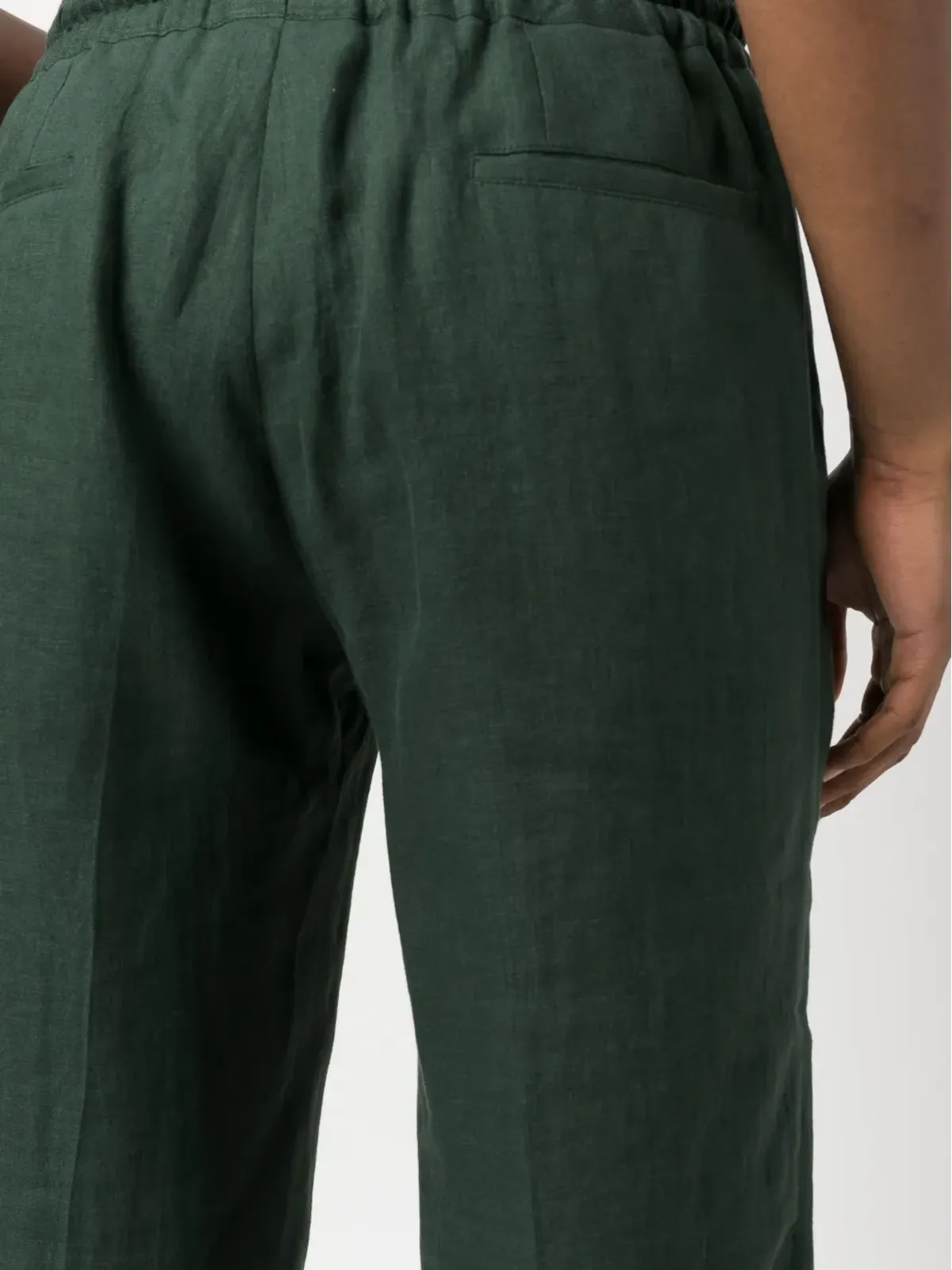 Kiton リネン Bermudaショーツ - グリーン - 画像5