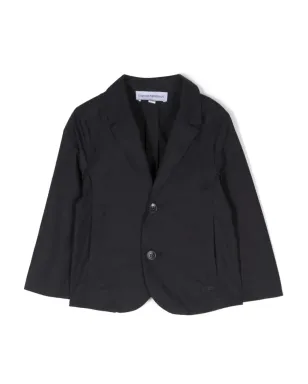 Emporio Armani Kids シングルブレスト コットン ブレザー - サムネイル1