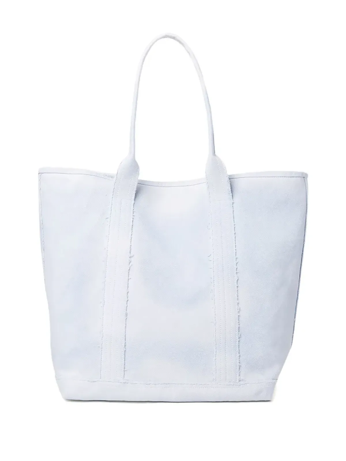 GUESS USA ロゴアップリケ付きトートバッグ ブルー - 画像2