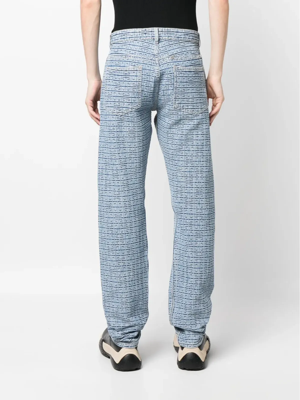 Givenchy 4Gモチーフストレートジーンズ - 画像4