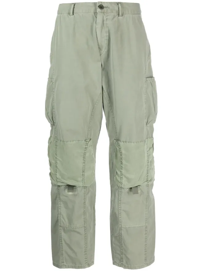 JOHN ELLIOTT John Elliott ミドルライズストレートレッグワークパンツの商品画像