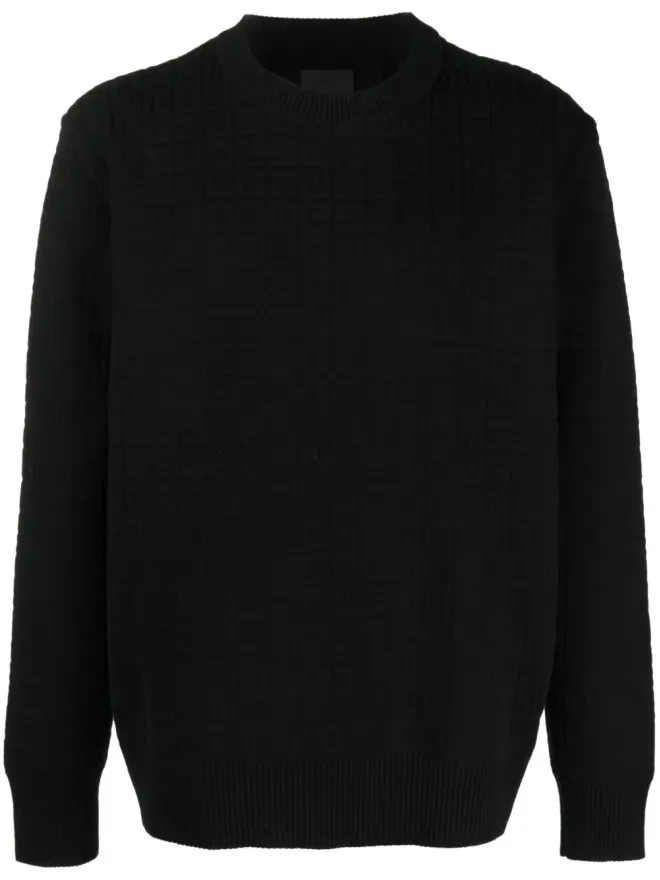 Givenchy Givenchy ウール混紡ジャガード スウェットシャツの商品画像