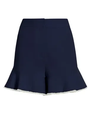 Cinq A Sept Ditsy Neema seersucker ショートパンツ - サムネイル1