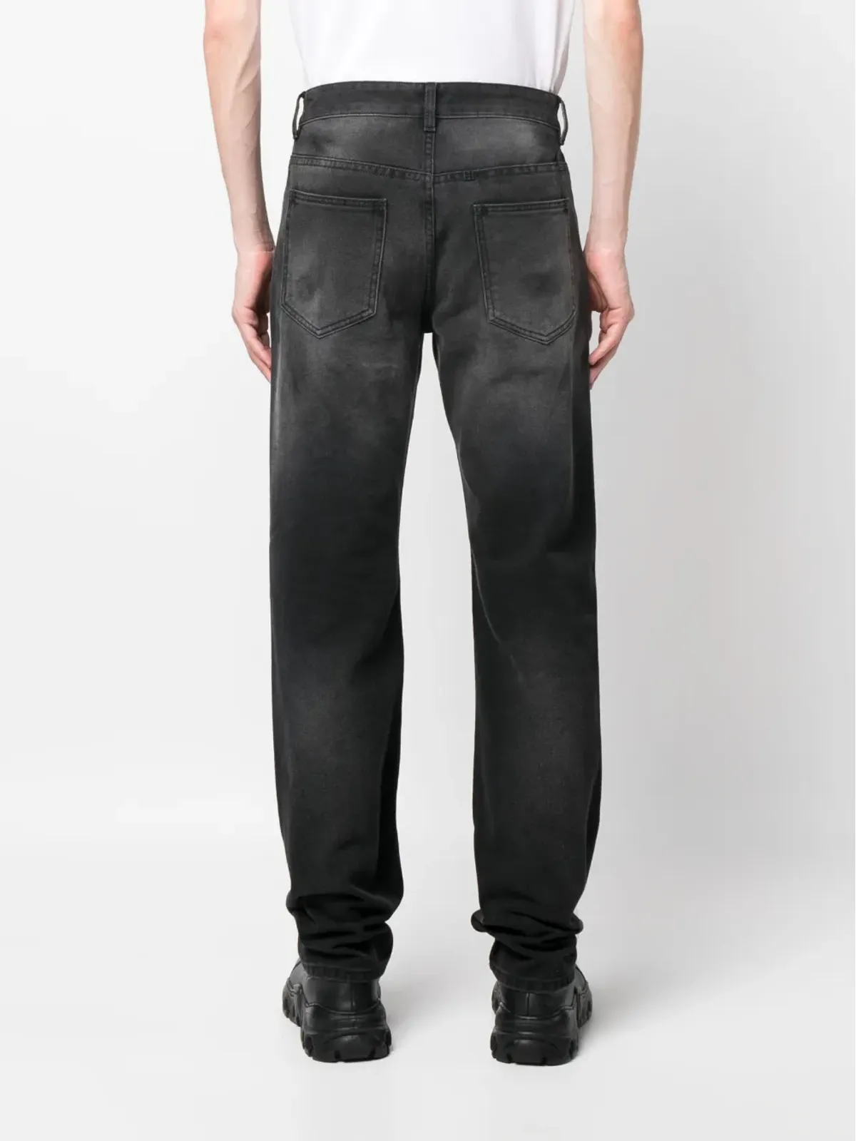 Givenchy ストレートレッグ ストーンウォッシュ ジーンズ - 画像4